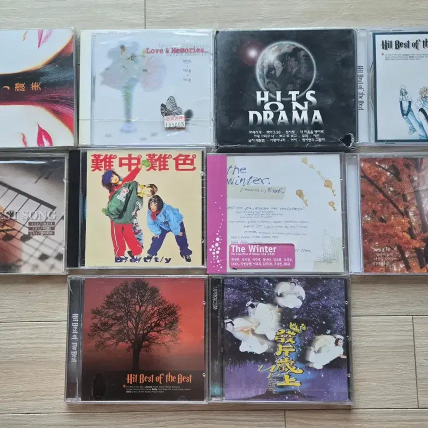 [BUNJANG] K-Pop CD 10-Type Bundle Set (Sealed) / (미개봉) 가요 미개봉 cd 10종