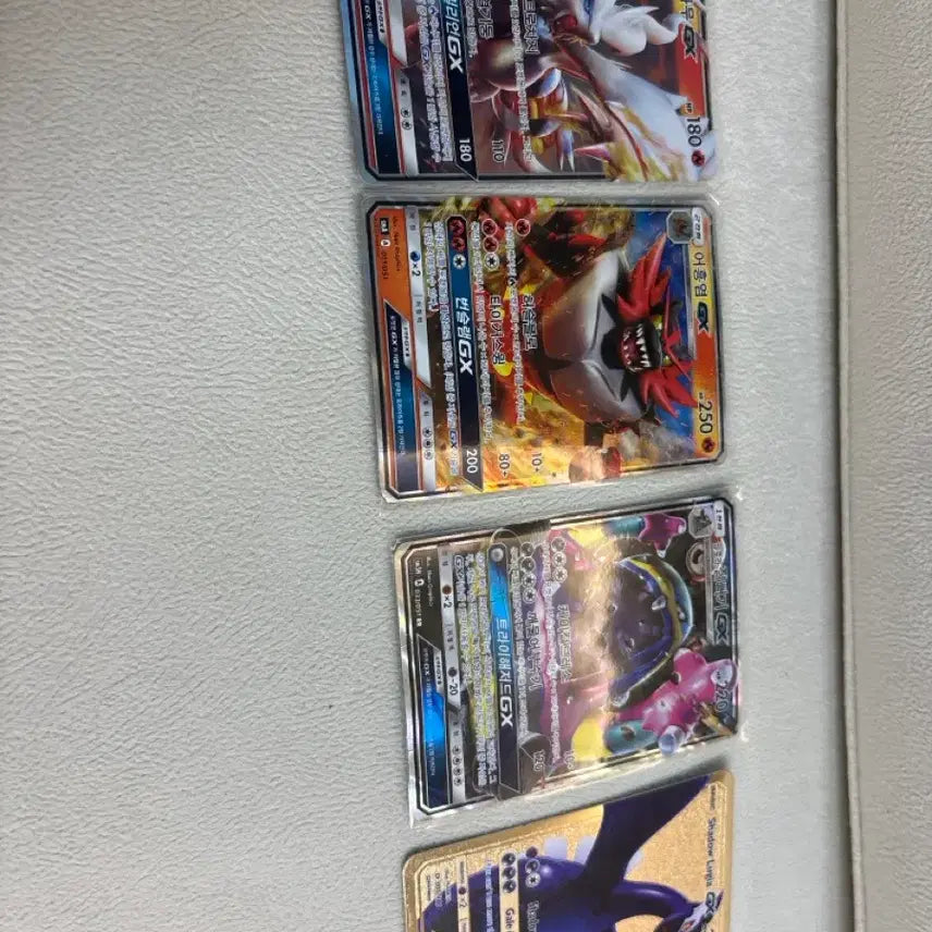 [BUNJANG] Pokemon Card Reshiram / Incineroar / Groudon GX / Lugia GX / 포켓몬 카드 레시라무/어흥염/트라이해저드GX/루기아GX