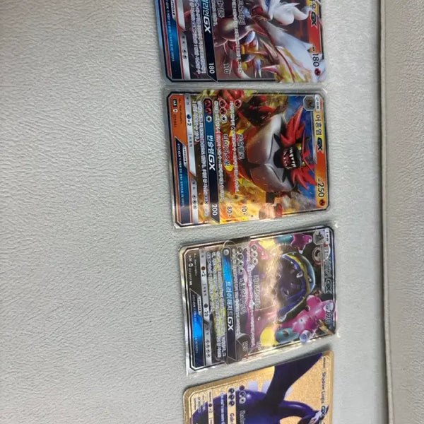 [BUNJANG] Pokemon Card Reshiram / Incineroar / Groudon GX / Lugia GX / 포켓몬 카드 레시라무/어흥염/트라이해저드GX/루기아GX