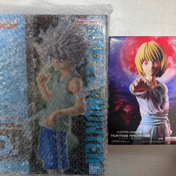 [BUNJANG] Hunter x Hunter Banpresto D-Prize Killua & Kurapika Figure Bundle Set / (미개봉 일괄) 헌터x헌터 D상 키르아,반프레스토 크라피카 피규어