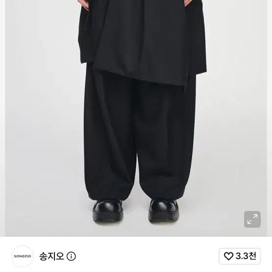 [BUNJANG] Songzio Collection Meta Skirt Pants Size 82 / 구매) 송지오 컬렉션 메타 스커트팬츠 82사이즈