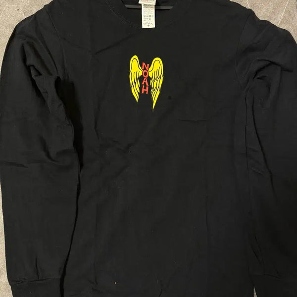 [BUNJANG] NOAH Black Long Sleeve T-Shirt Size S / NOAH 노아 브랙 긴팔티셔츠 S (1회착용)