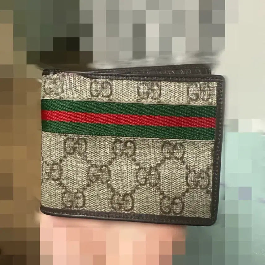 [BUNJANG] Gucci Men's GG Pattern Wallet / 구찌 지갑 팝니당