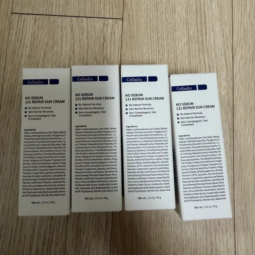 [BUNJANG] Celladix 131 Repair Sunscreen Bundle / 4개일괄)새상품 셀라딕스 131 리페어 선크림