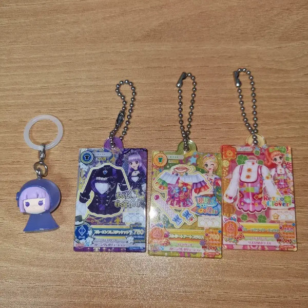 [BUNJANG] I'm the Star Aikatsu Acrylic Charm Gacha Goods Bundle Set: Rira, Hina, Baron, Blue Empress / (일괄) 아이엠스타 아이카츠 다레데모 누구나 아크릴 챰 가챠 굿즈 리라 희나 바론 블루엠프레스