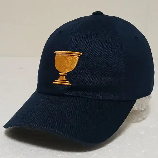 [BUNJANG] Fujikura President Cup Golf Cap Navy Cotton / (58~60) 후지쿠라 프레지던트컵 골프 모자