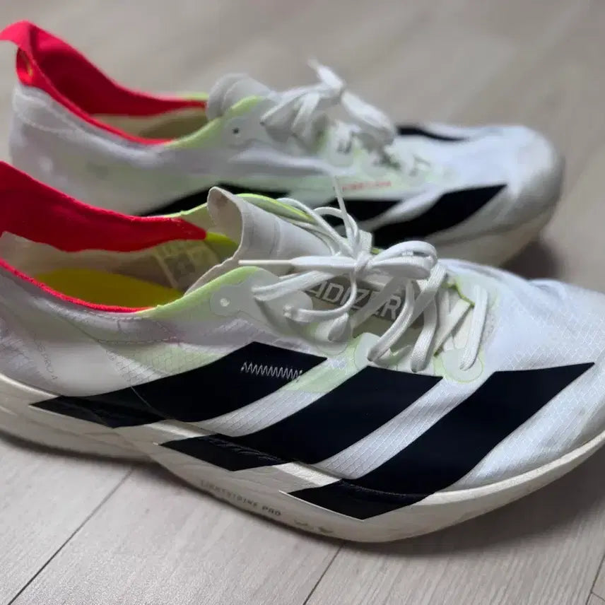 [BUNJANG] Adidas Adizero Adios Pro 4 Running Shoes 280mm (Left Shoe Squeaks) / 아디다스 아디제로 아디오스 프로 4 280사이즈 (왼쪽걸으면살짝삑소리남)