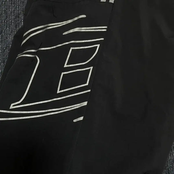 [BUNJANG] Born to Win Symbol Reflective Wide Pants Size 3 / 본투윈 심볼 리플렉티브 바지 3사이즈 새상품급