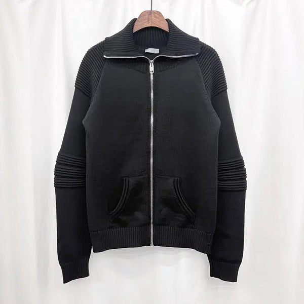 [BUNJANG] Dior Homme 07FW Navigate Armored Knit Zip-Up (Size L) / 디올옴므 07FW 네비게이트 아머드 니트 집업
