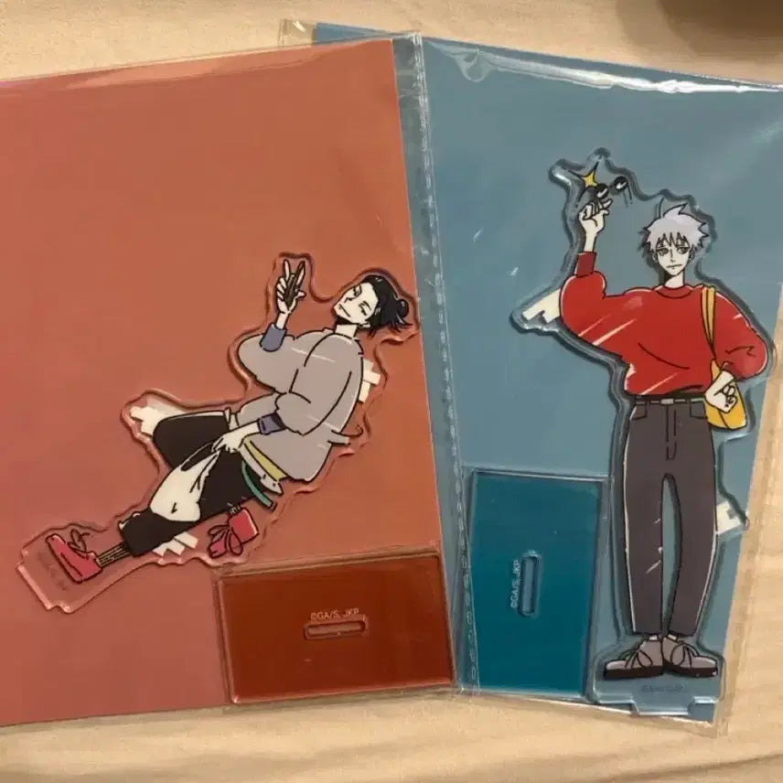 [BUNJANG] Jujutsu Kaisen Zozo Town Ending Collaboration Geto/Gojo Acrylic Stand Set / 미개봉 새상품)주술회전 조조타운 엔딩 콜라보 게토 고죠 아크릴