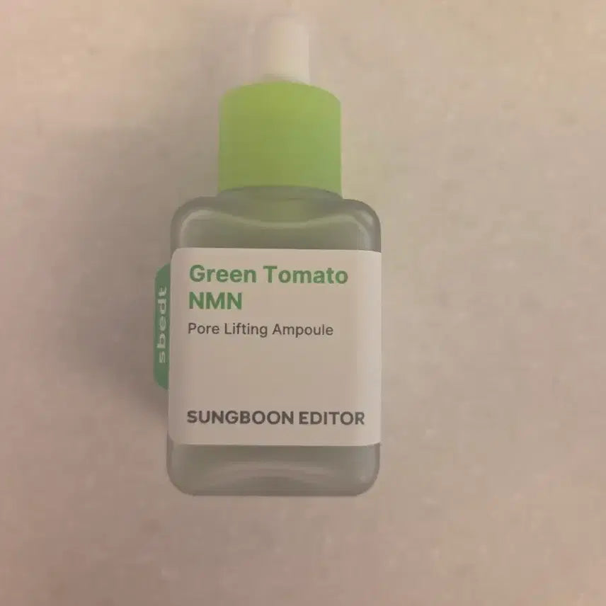 [BUNJANG] Ingredient Editor Green Tomato NMN Pore Lifting Ampoule (New) / 성분 에디터 그린 토마토 NMN 포어 리프팅 앰플 새제품