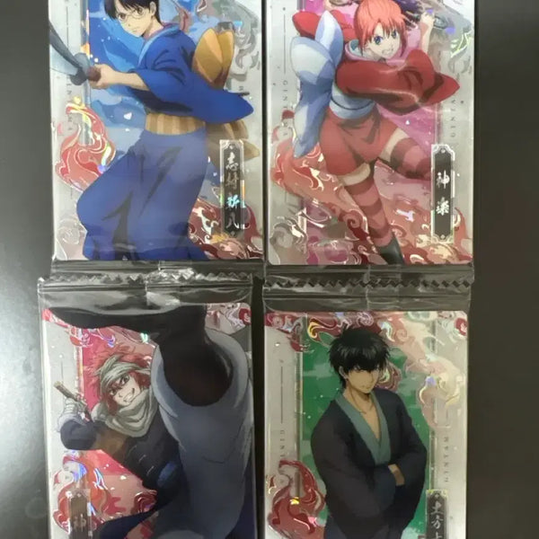 [BUNJANG] Gintama Yoshinra Wafer SR Cards Bundle Set (Kamui, Kagura, Shinpachi) / 은혼 요시와라 웨하스 SR 카드 일괄 (카무이, 카구라, 신파치)