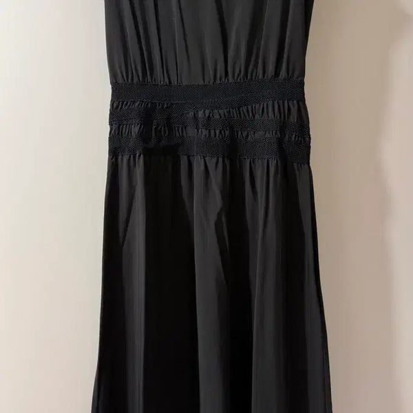 [BUNJANG] Maje Long Dress Black / 마쥬 롱원피스 블랙