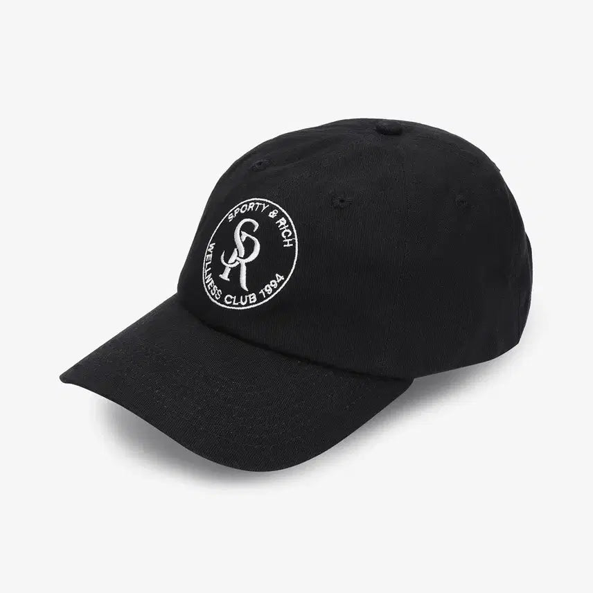 [BUNJANG] Sporty & Rich S&R Cap Black / 스포티 앤 리치 S&R 캡 블랙 / AC651BK