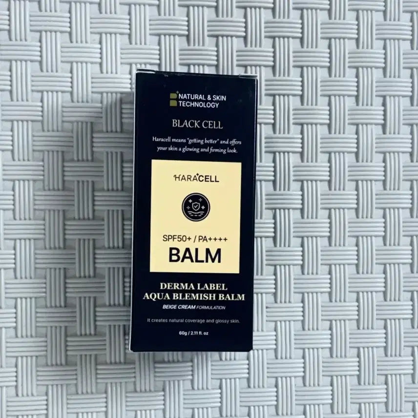 [BUNJANG] Haracell Black Cell Derma Label Aqua Blemish Balm SPF50+ / 하라셀 블랙셀 더마라벨 아쿠아 블레미쉬 밤 SPF50+