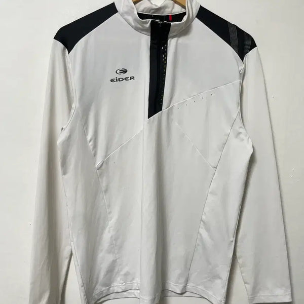 [BUNJANG] EIDER Functional Span Long Sleeve Half-Zip T-Shirt / 100 EIDER 아이더 기능성 스판 반집업 긴팔티 정품