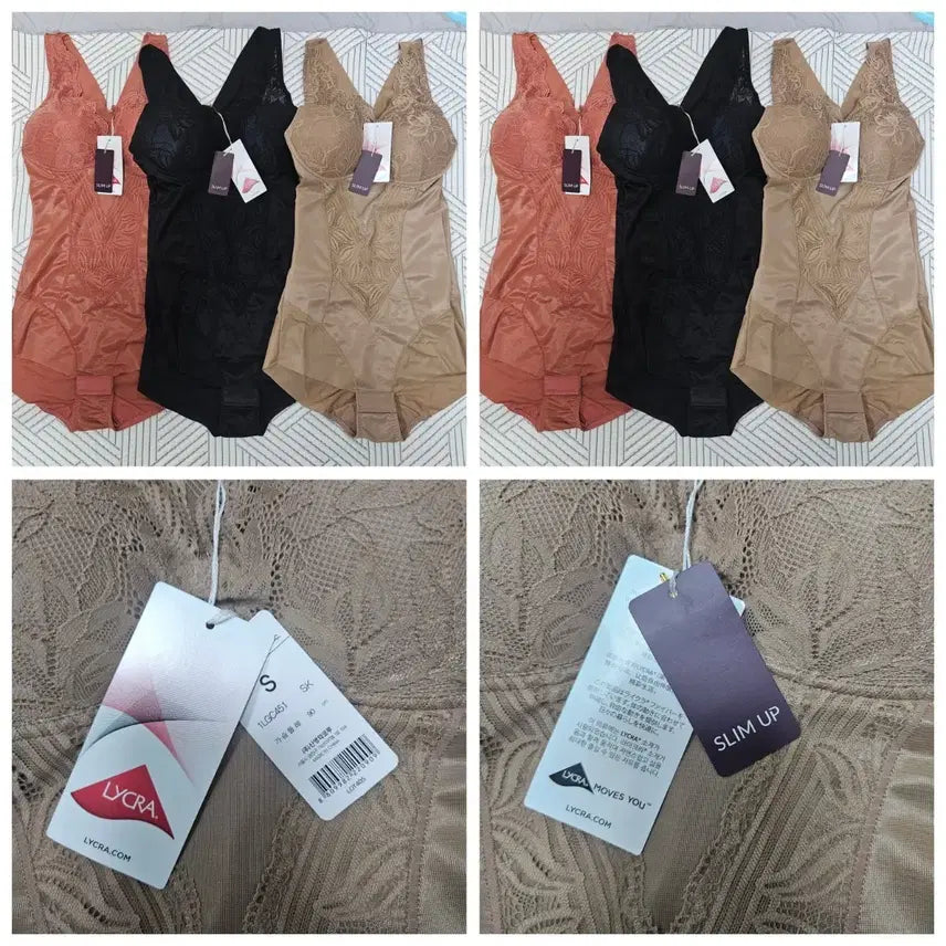 [BUNJANG] Shinyong Wacoal Slim Up Body Shaper Set (Size S) - Bundle of 6 / 새상품 6종 일괄  신영와코루 슬림업 바디쉐이퍼 싸이즈S  택포5만
