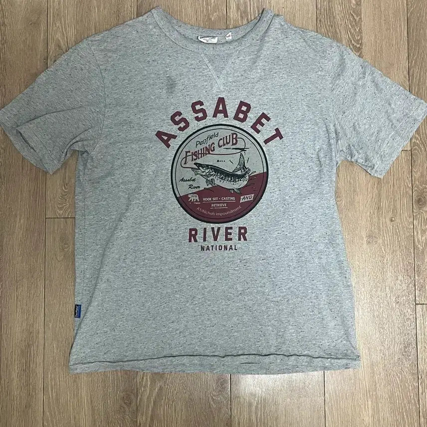 [BUNJANG] Penfield Hudson Assabet River Fishing Club T-Shirt / 펜필드 반팔 티셔츠 M
