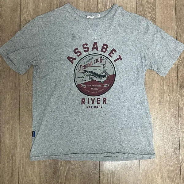 [BUNJANG] Penfield Hudson Assabet River Fishing Club T-Shirt / 펜필드 반팔 티셔츠 M