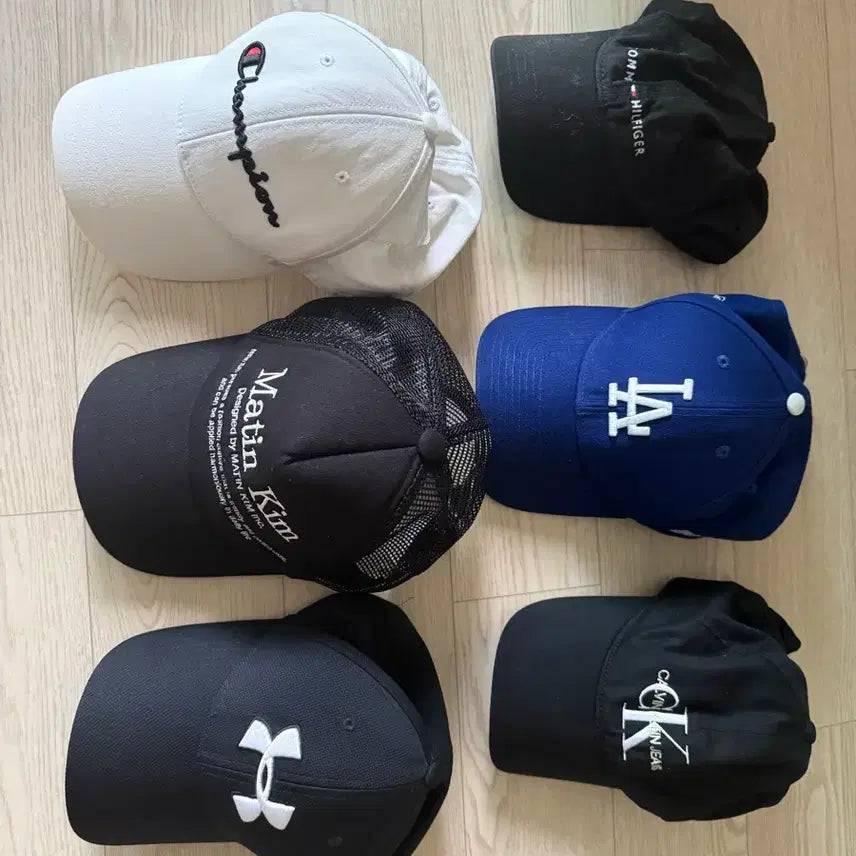 [BUNJANG] Matinkim, Calvin Klein, New Era, Tommy Hilfiger, Under Armour, Champion Cap Bundle / 마뗑킴 CK 뉴에라 타미힐피거 언더아머 챔피언