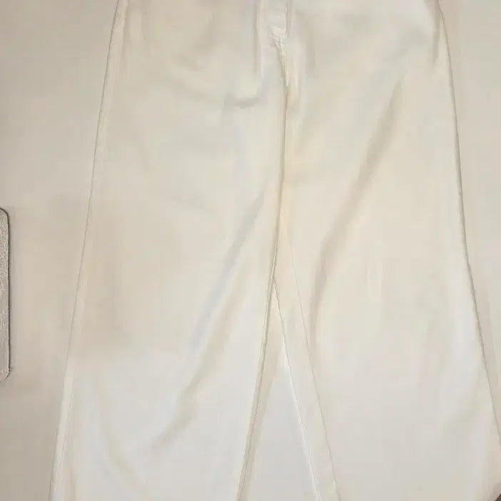 [BUNJANG] Ribbon Light White Linen Pants / 리본빛 화이트 린넨 팬츠