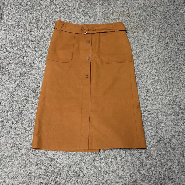 [BUNJANG] JJ-ro Belted Midi Skirt / JJ-ro 벨티드 미디 스커트