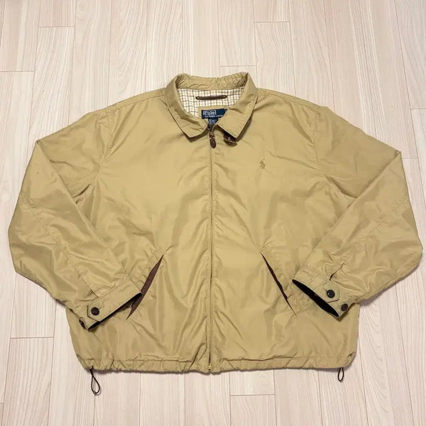 [BUNJANG] Polo Ralph Lauren Herringbone Swing Jacket / 새상품급 미국 빈티지 폴로랄프로렌 스윙자켓 스윙탑 헤링본자켓 바람막이