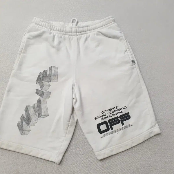 [BUNJANG] Off-White Men's Shorts Size S (Waist 29-30 inches) / 오프화이트 반바지 남성용 S 허리29~30