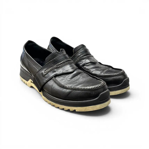 [BUNJANG] Diesel Zip Trim Loafer / 디젤 집 트림 로퍼 260mm