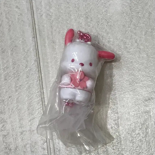 [BUNJANG] Sanrio One-Tone Mascot Sakura Cherry Blossom Gachapon Keyring Pochacco (Sealed) / 산리오 원톤 마스코트 사쿠라 벚꽃 가챠 키링 포챠코 포차코 미개봉
