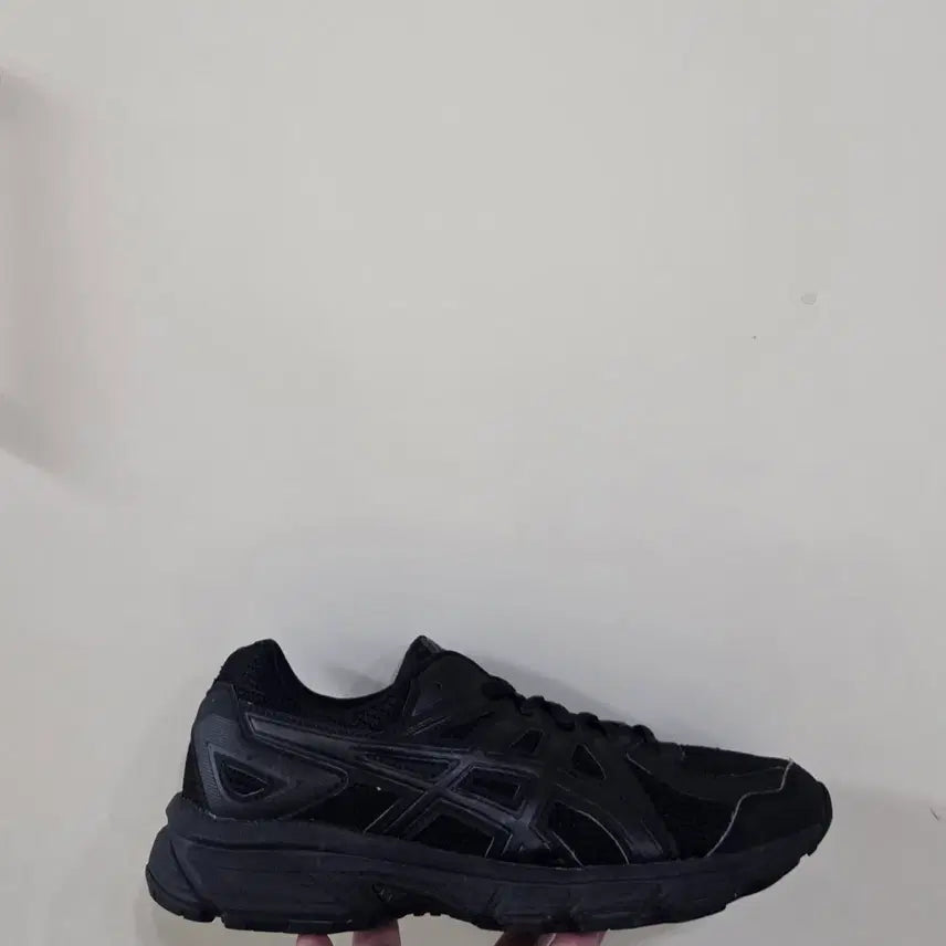 [BUNJANG] Asics Jog 100T Triple Black Extra Wide 2E Running Shoes / [255] 아식스w 조그100T 트리플블랙 엑스트라와이드2E