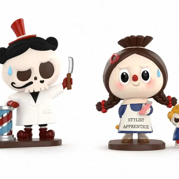 [BUNJANG] Pop Mart Labubu Hair Salon Figures Bundle Set / [무배] 팝마트 라부부 헤어살롱 피규어 2종 일괄 판매합니다.