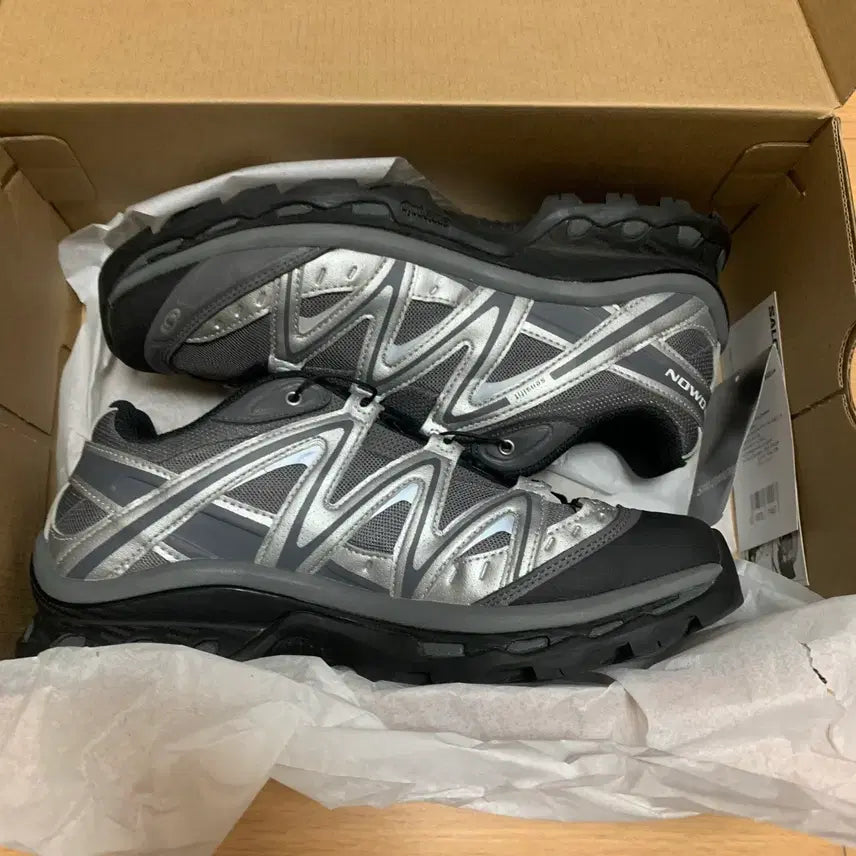 [BUNJANG] Salomon XT-Quest Black Silver 245 / 살로몬 XT-퀘스트 블랙 실버 245