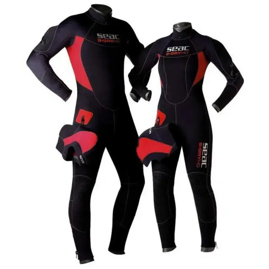 [BUNJANG] Seac 7mm Women's Semi-Dry Wetsuit with Hood - Size S / 1회착) 스쿠버다이빙 seac 여성용 세미드라이슈트 7mm s사이즈(후드 포함)