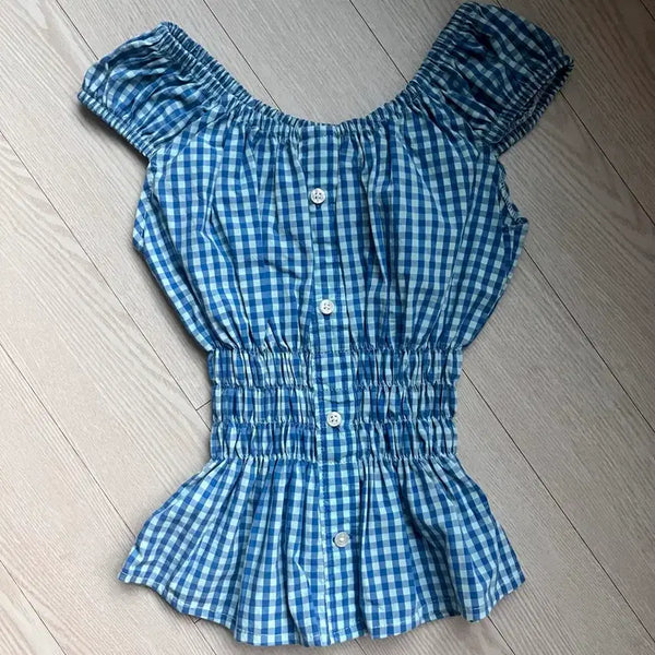 [BUNJANG] COCOMORY Wise Girl Custom Blouse / (옷장정리할인) 코코모리 와이즈걸 커스텀블라우스