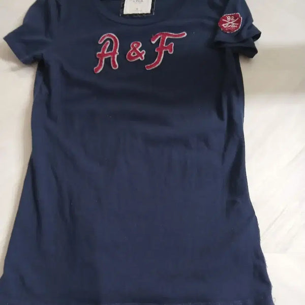 [BUNJANG] Abercrombie & Fitch Short Sleeve T-Shirt Navy M / 아베크롬비 앤 피치 반팔 네이비m