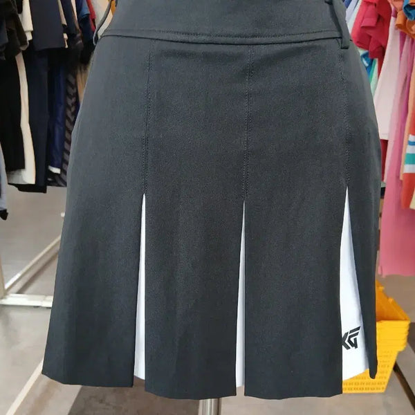 [BUNJANG] PXG Women's Pleated Golf Skirt Black M / PXG 골프 여성 플리츠 스커트 블랙 M