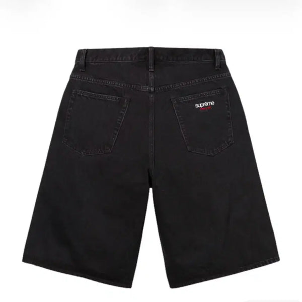[BUNJANG] Supreme Baggy Denim Shorts Black Size 32 / 슈프림 배기 데님 쇼츠 블랙 - 25SS 32사이즈