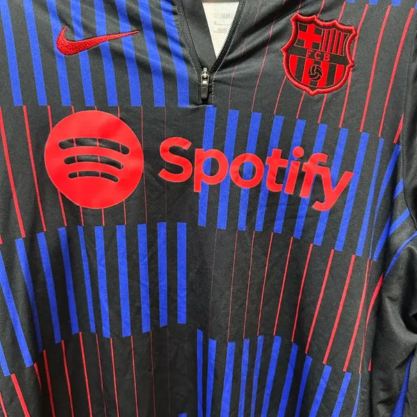 [BUNJANG] Barcelona 23-24 Drill Top - Size M (International) / 23-24 바르셀로나 드릴탑 해외M