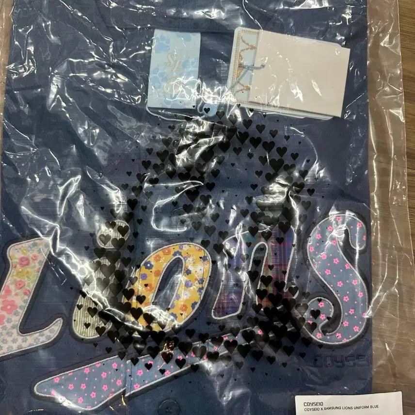 [BUNJANG] Samsung Lions Koisei Blue Baseball Uniform Sealed / 삼성 라이온즈 코이세이오 블루 유니폼 미개봉 새상품