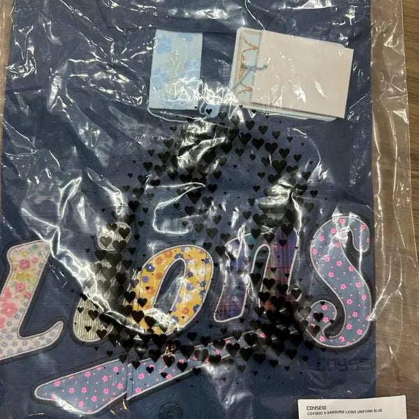[BUNJANG] Samsung Lions Koisei Blue Baseball Uniform Sealed / 삼성 라이온즈 코이세이오 블루 유니폼 미개봉 새상품