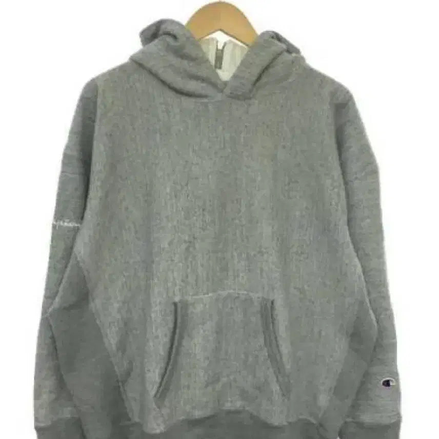 [BUNJANG] Champion Reverse Weave Half-Zip Hoodie T-Shirt / 챔피온 리버스 위브 하프집 후드 티셔츠