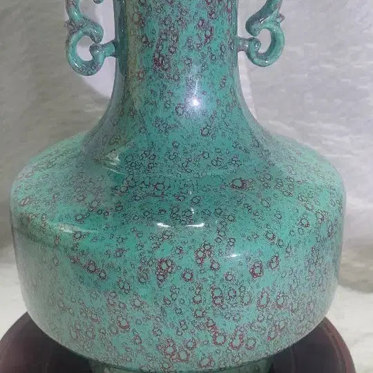 [BUNJANG] Chinese Celadon Vase with Dragon Handles / 노균유 양이병