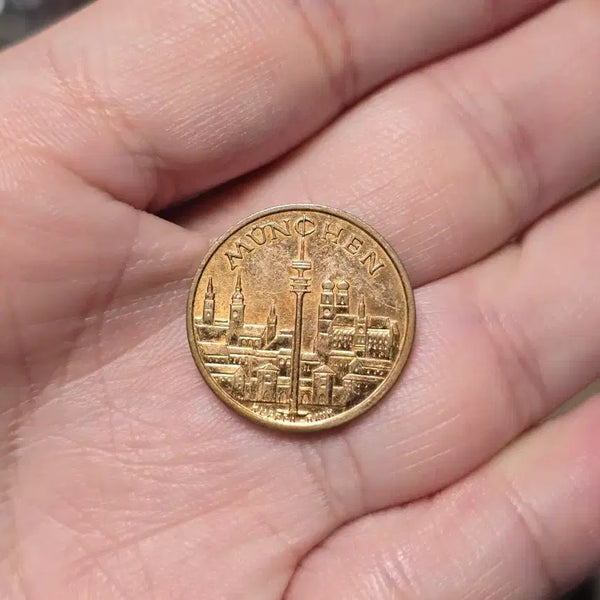 [BUNJANG] 1972 Munich Olympics Commemorative Coin/Medal (Bronze Token) / 1972년 독일 뮌헨 올림픽 기념 동전, 메달
