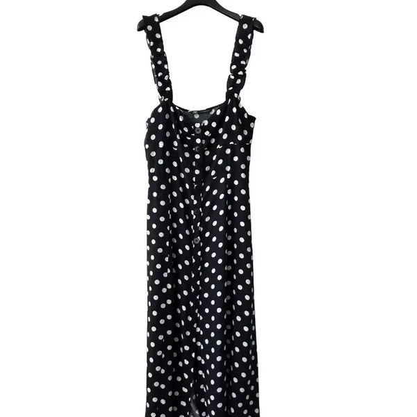 [BUNJANG] Zara Polka Dot Bustier Dress / 55/자라 도트 뷔스띠에원피스/하자