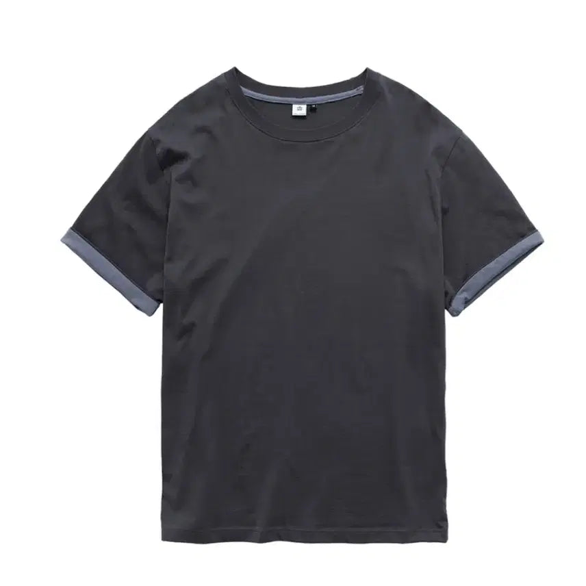 [BUNJANG] Polytru Rolling Tee Charcoal/Blue Size 2 / (2) 폴리테루 롤링 티 차콜, 블루