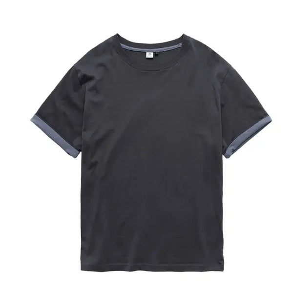 [BUNJANG] Polytru Rolling Tee Charcoal/Blue Size 2 / (2) 폴리테루 롤링 티 차콜, 블루