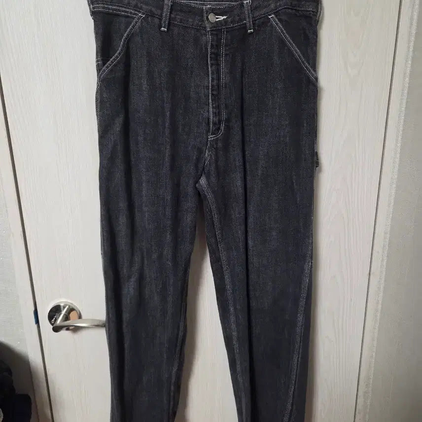 [BUNJANG] Carhartt Work Pants 34x30 Black Denim / 칼하트 워크팬츠 34x30 흑청