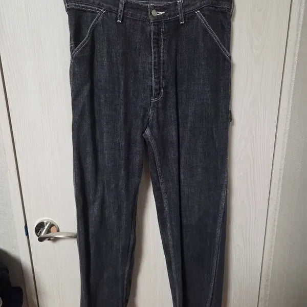 [BUNJANG] Carhartt Work Pants 34x30 Black Denim / 칼하트 워크팬츠 34x30 흑청