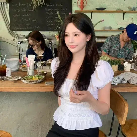 [BUNJANG] Shop Mineete Aila Blouse / 샵미네트 아일라 블라우스
